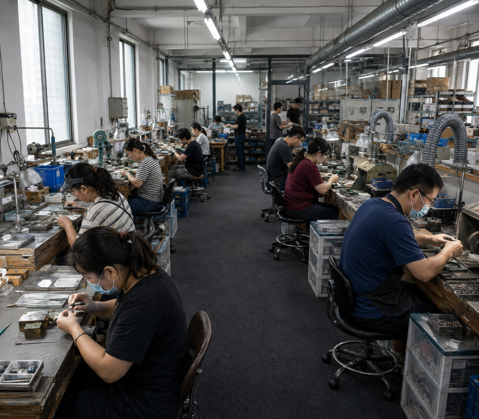 Jewelry manufacturing base in Guangzhou China
